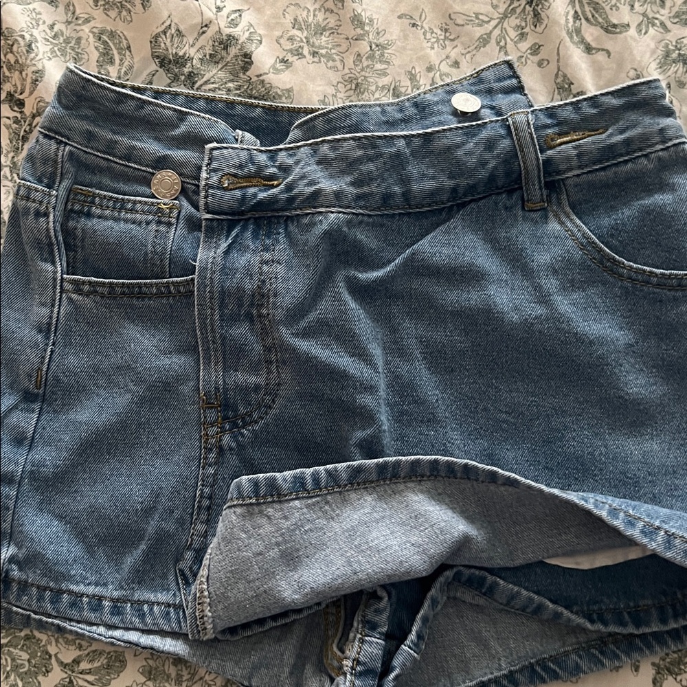 SHEIN Blue Denim Skirt - Picture 3 of 13